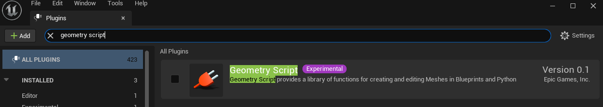 [UE5][BP] 使用Geometry Script Plugin產生可動態調整的樓梯 – Strangechu's Blog